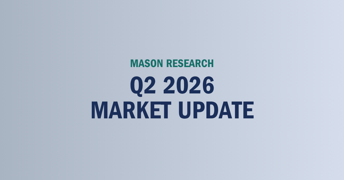 Mason Research Q2 2026 Market Update